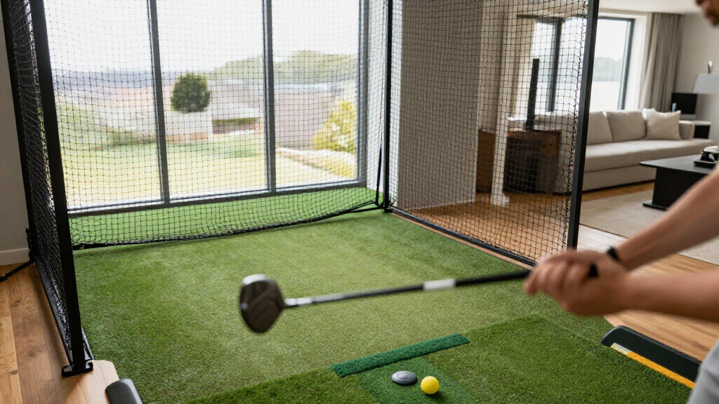 best golf simulator enclosure for home