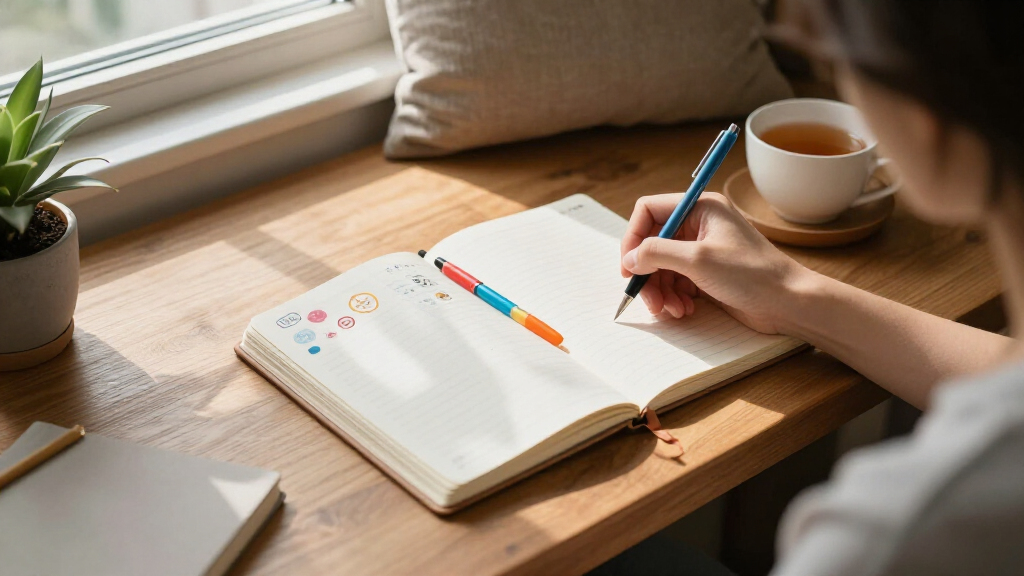 self-care journal for mental health