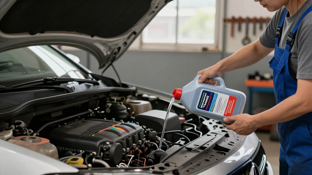 automotive engine flush products