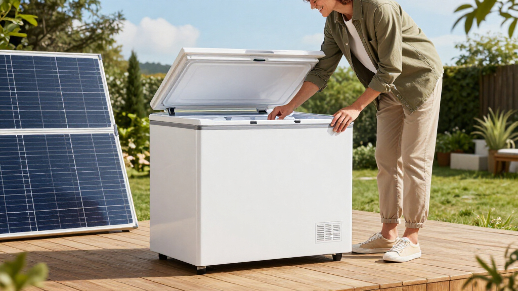 solar powered chest freezer kit
