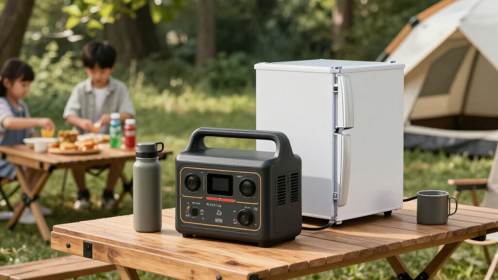 portable power station for refrigerator backup