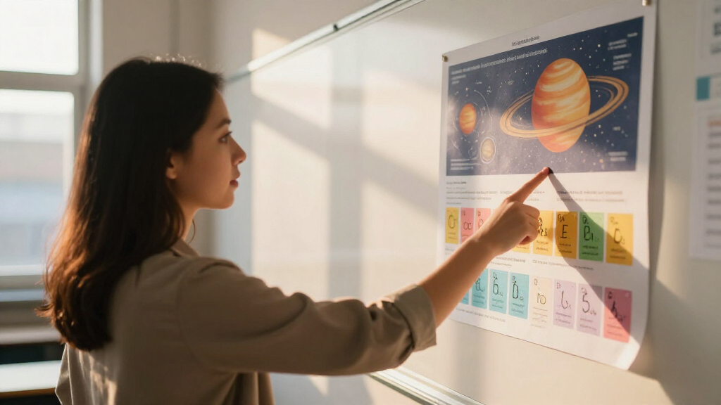 educational science reference posters
