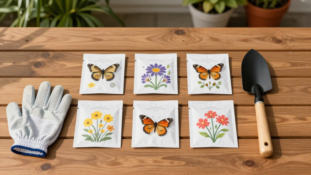 best butterfly garden flower seeds