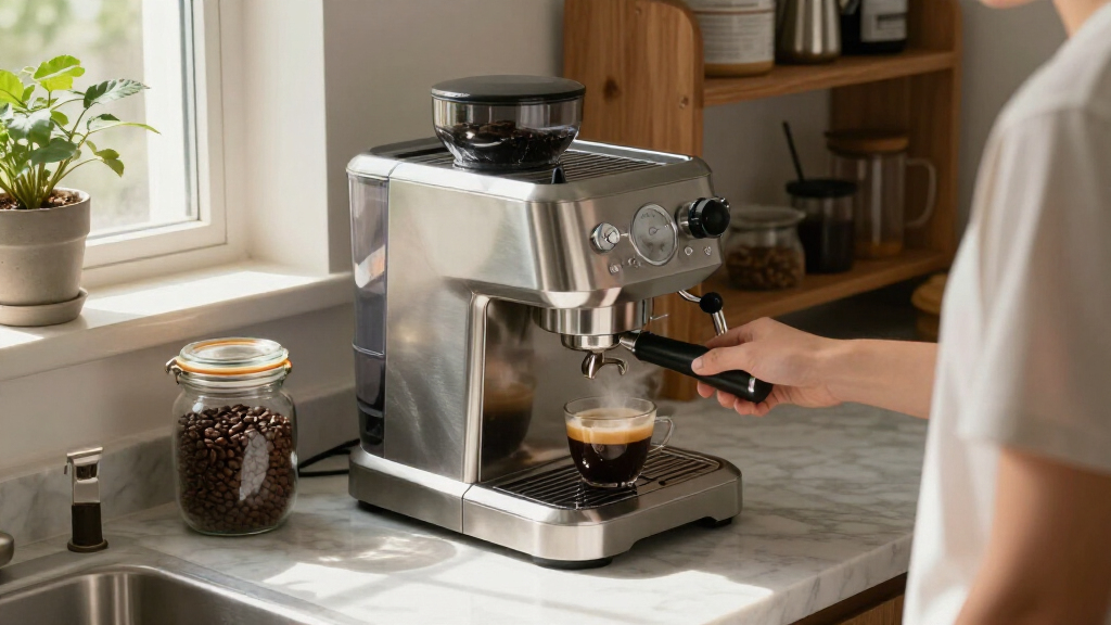 espresso machines with grinder