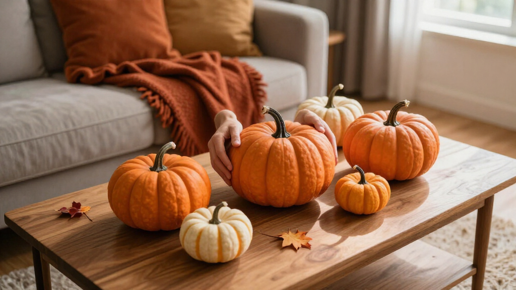 best orange fall home decor