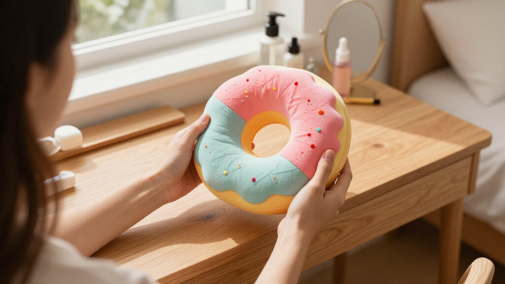 donut pillow for ear piercings for healing piercings