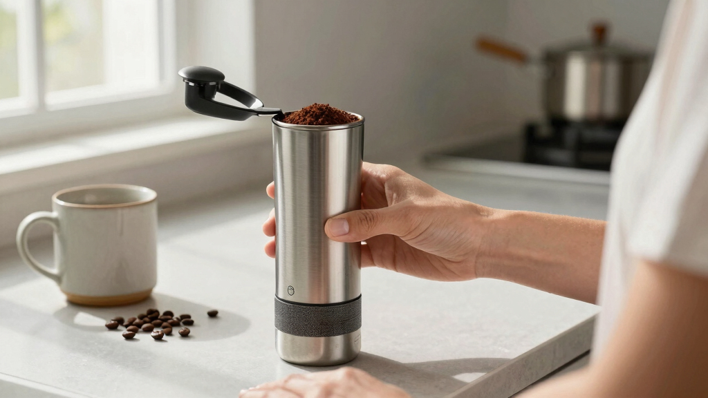 best single dose grinder with magnetic catch cup