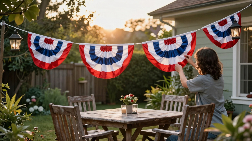 patriotic outdoor decor