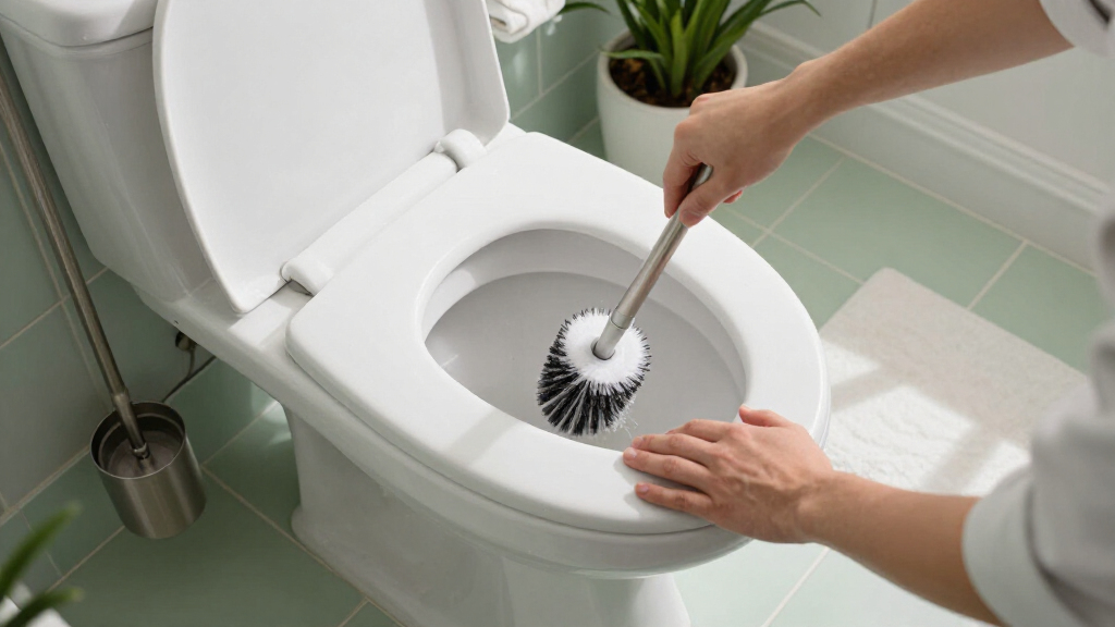 toilet brushes