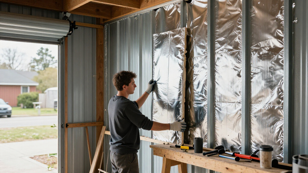 best metal building insulation