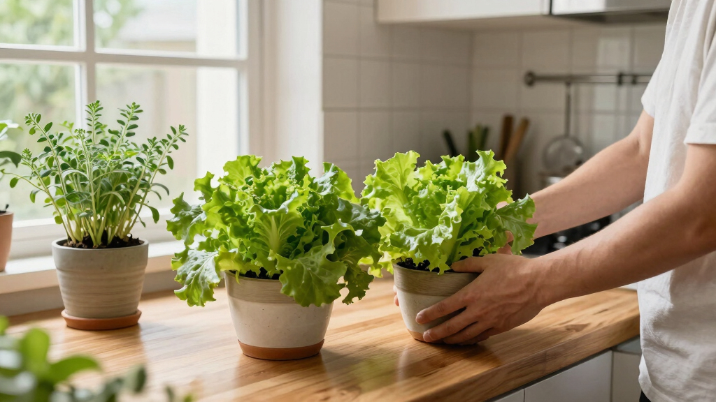 best indoor garden for full salads