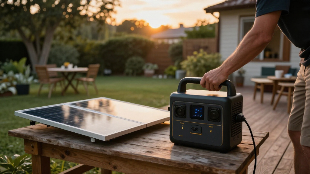 solar backup power stations