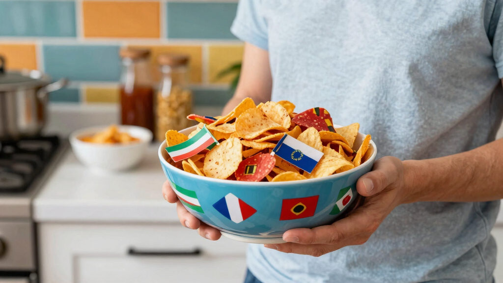 world cup themed snack bowls