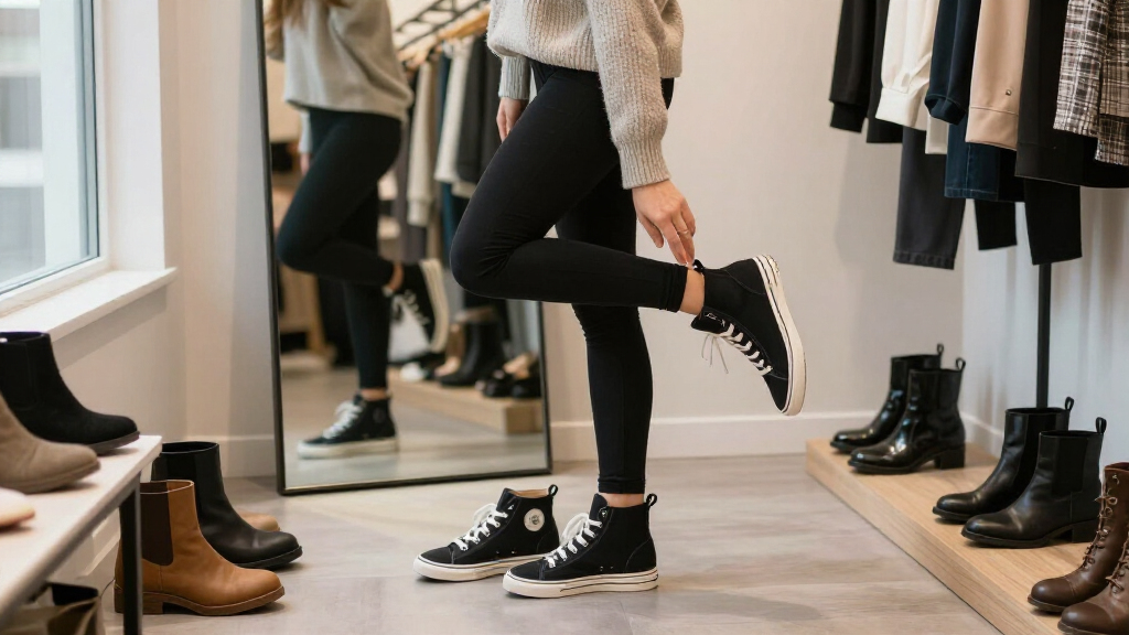 best shoes to wear with leggings