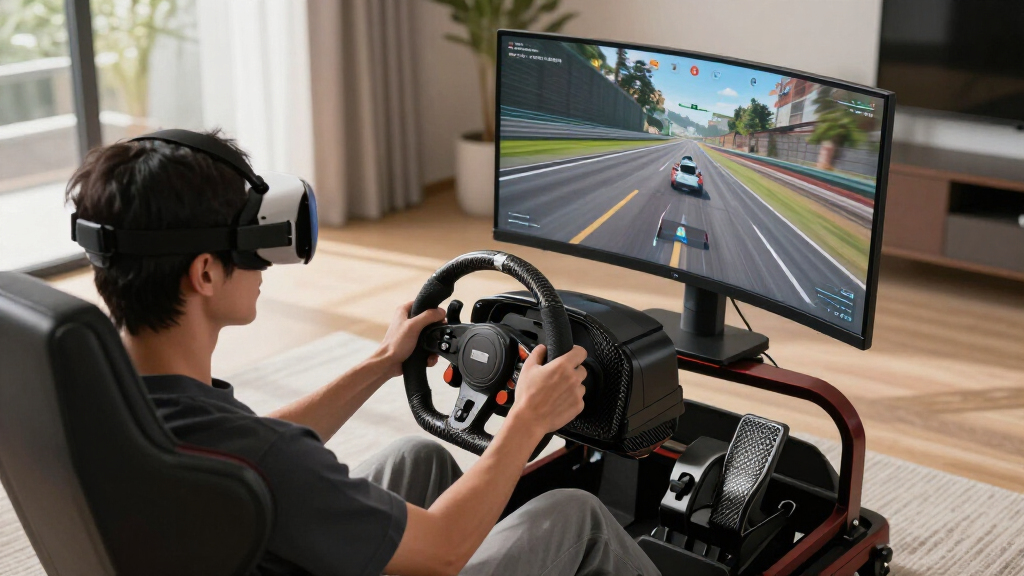 sim racing rig for vr