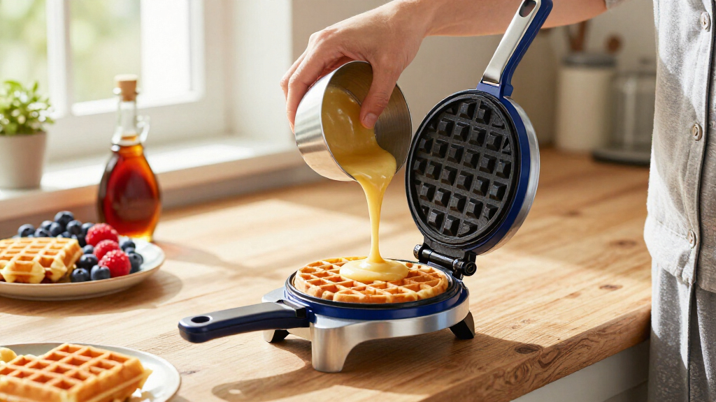 premium belgian waffle maker