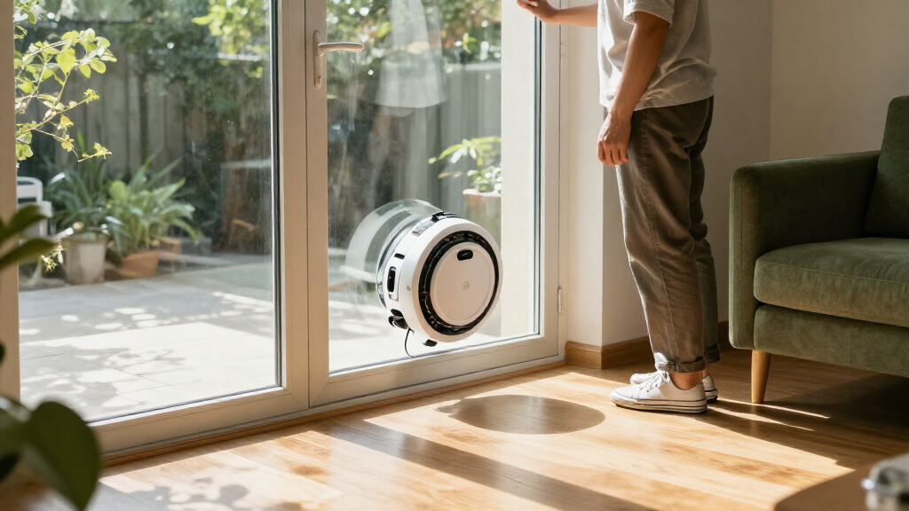 robotic window cleaning devices