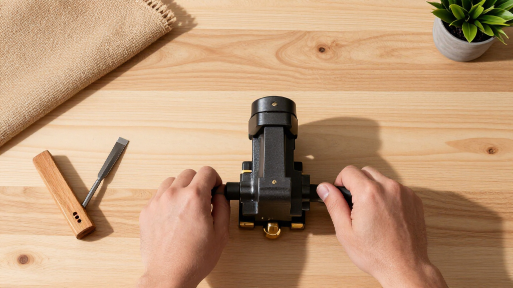 quick release woodworking vise