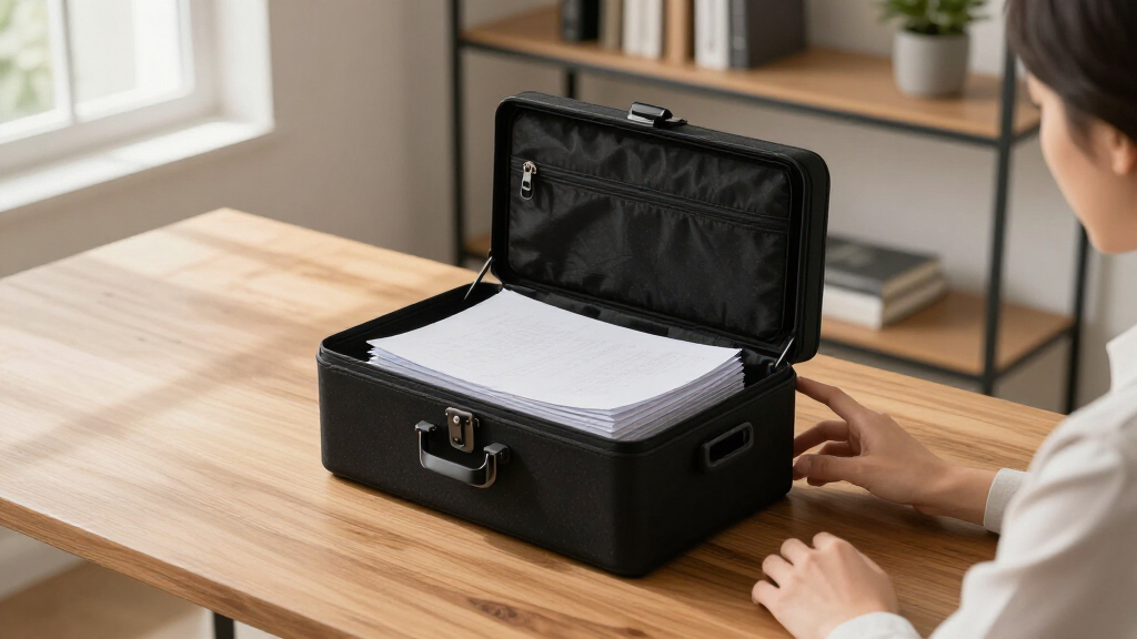 best fireproof document box waterproof