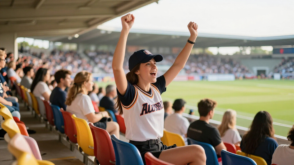 sports fan stadium seats