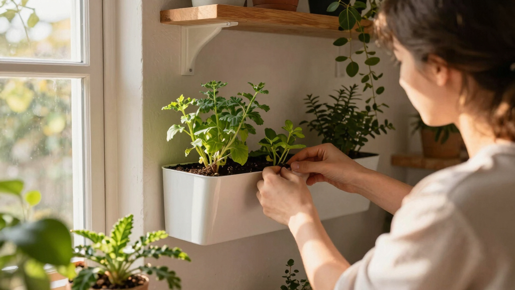 best wall mounted indoor garden system