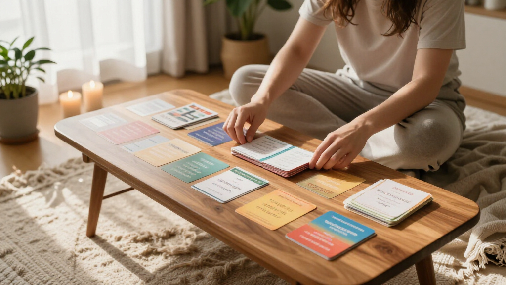 affirmation meditation cards
