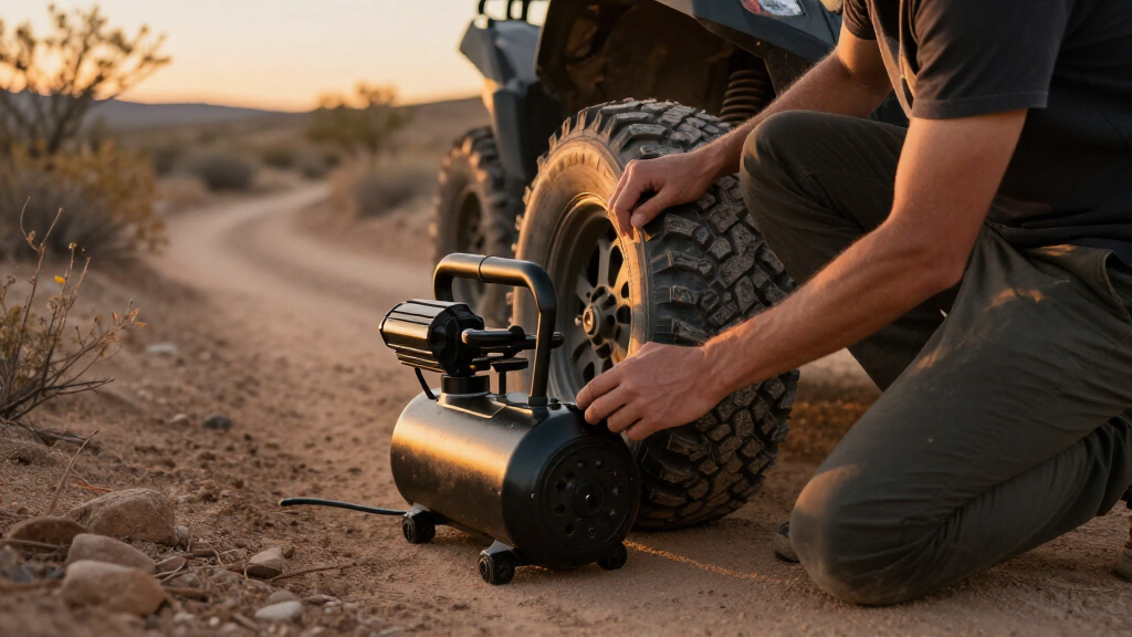 portable air compressor for off road