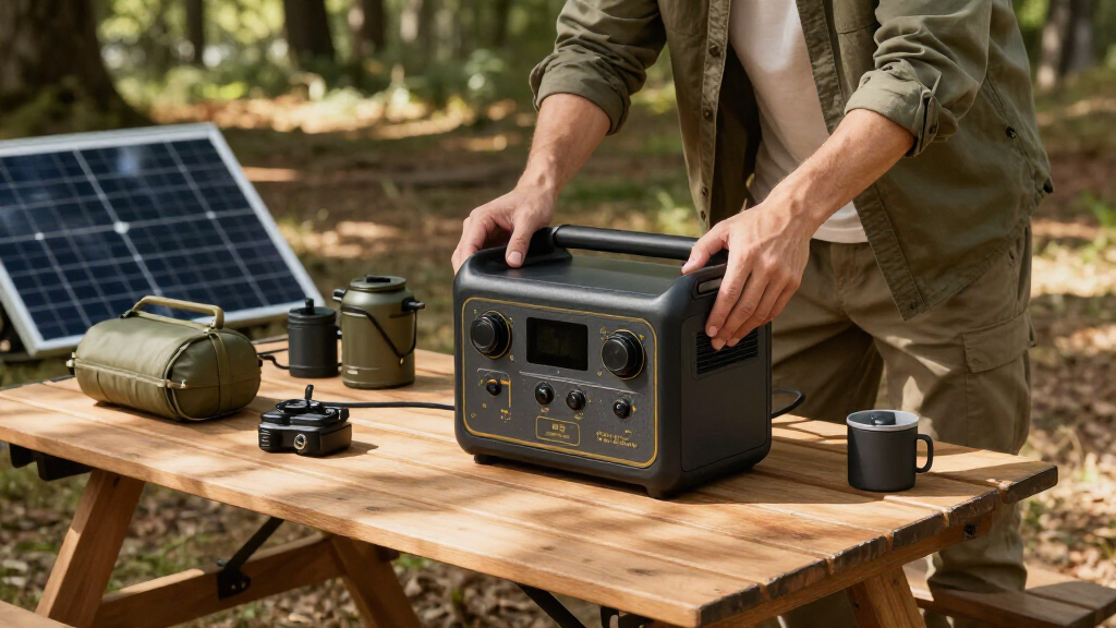 portable power station with low self discharge