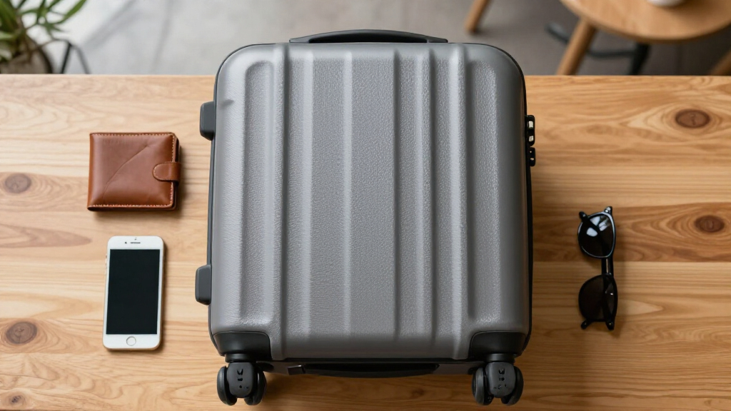carry on luggage with spinner wheels premium