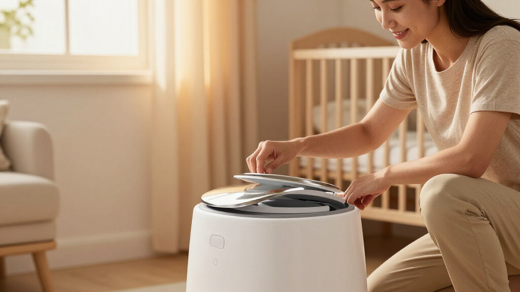 premium baby diaper pail systems