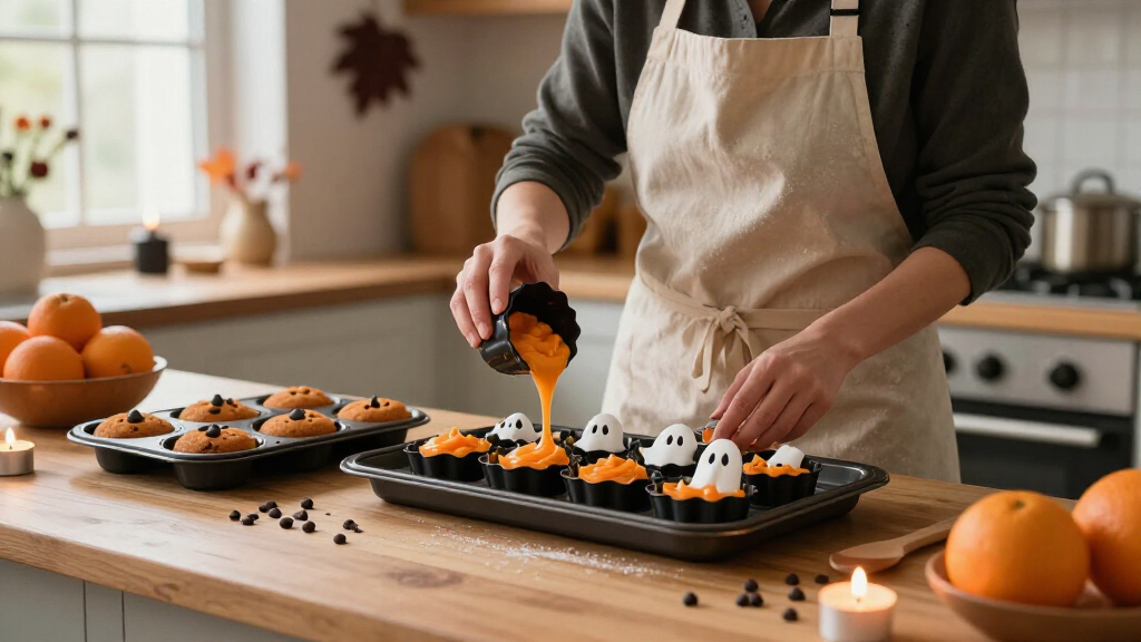 Halloween baking molds