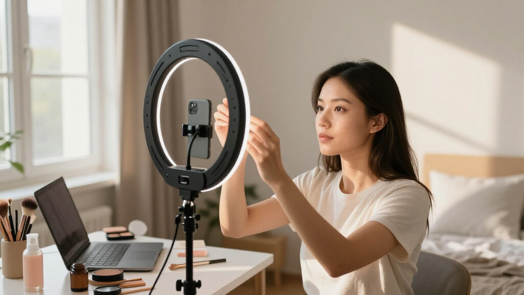 premium ring light kit for beauty creators