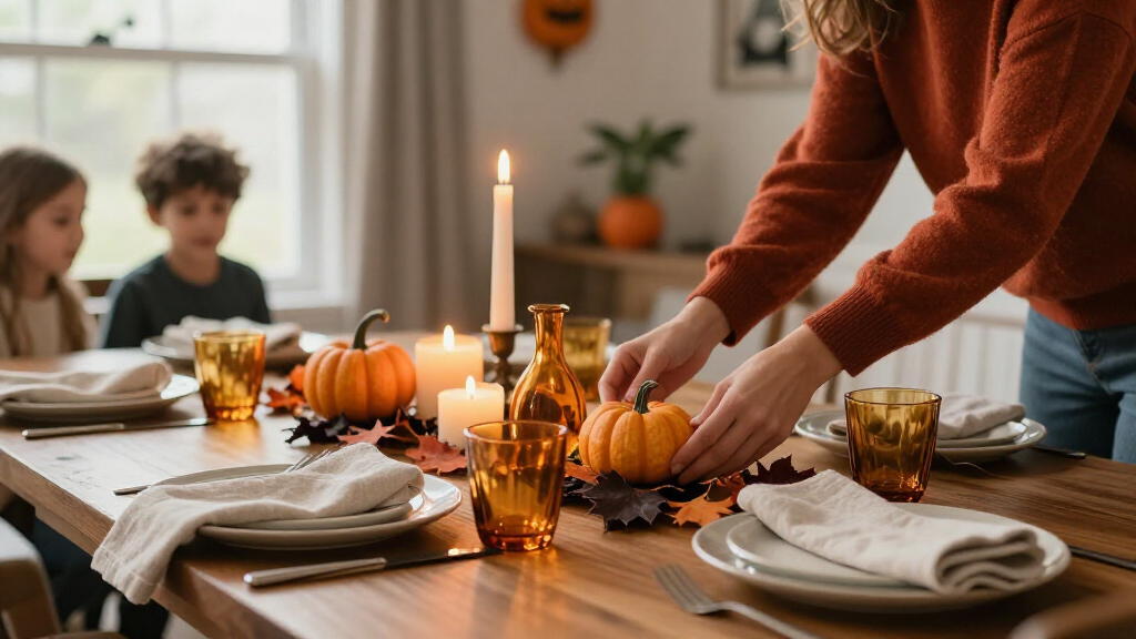 halloween table centerpieces