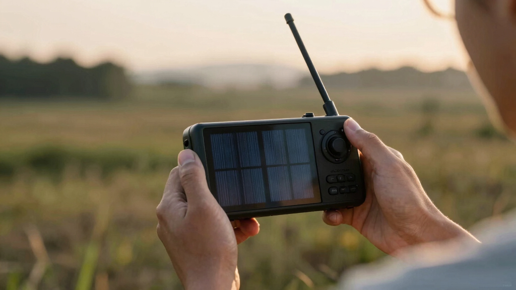 solar-powered emergency radios
