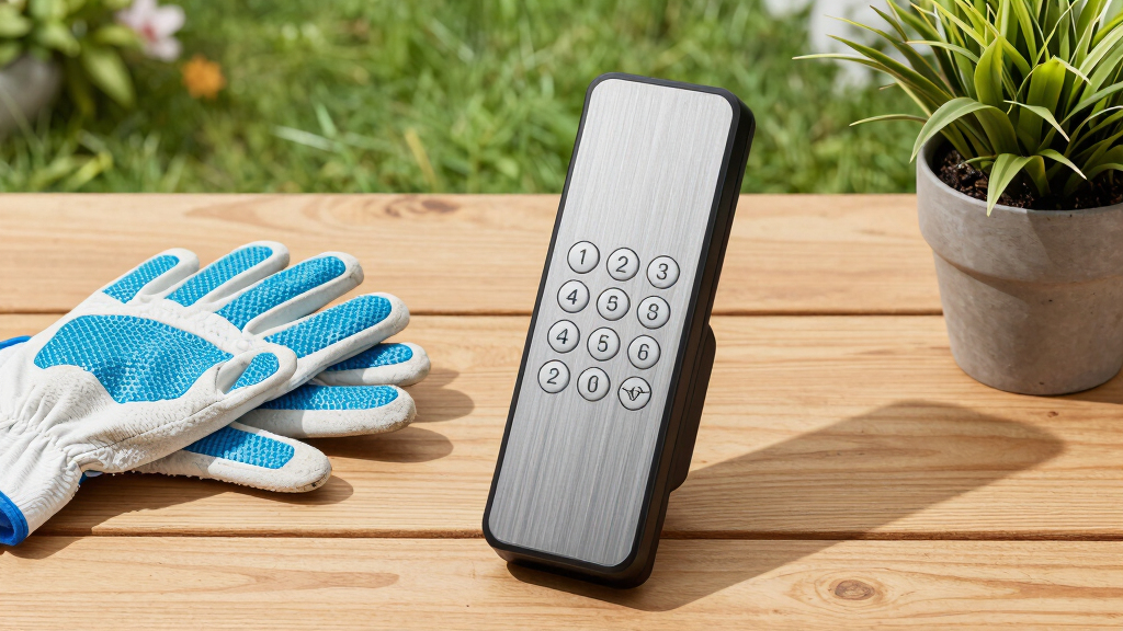 keypad gate lock system