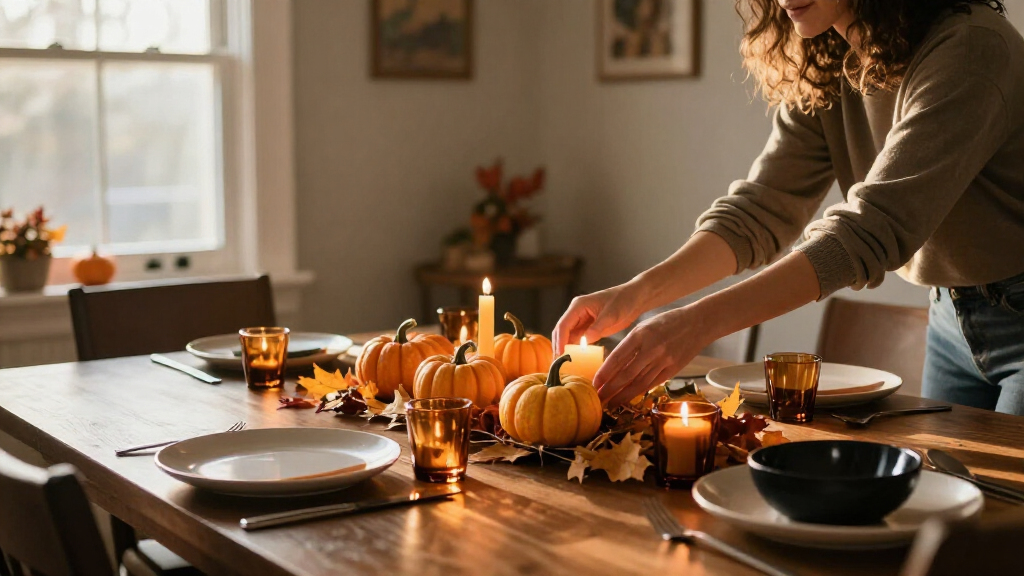 Halloween decorative table centerpieces