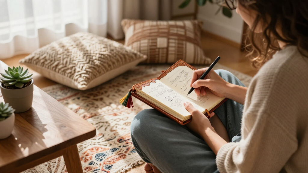 boho journal notebooks
