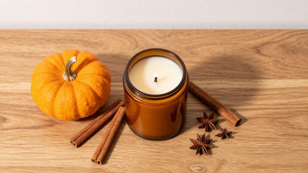 pumpkin spice candles