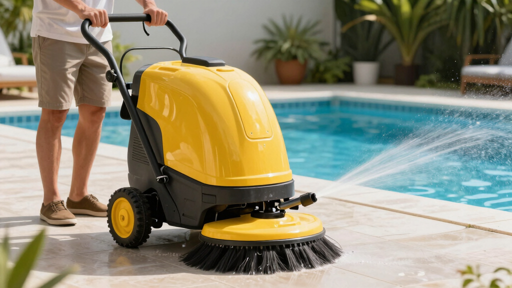 best pool deck cleaning machine