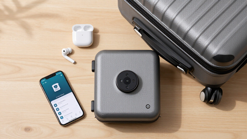 smart luggage with gps tracking