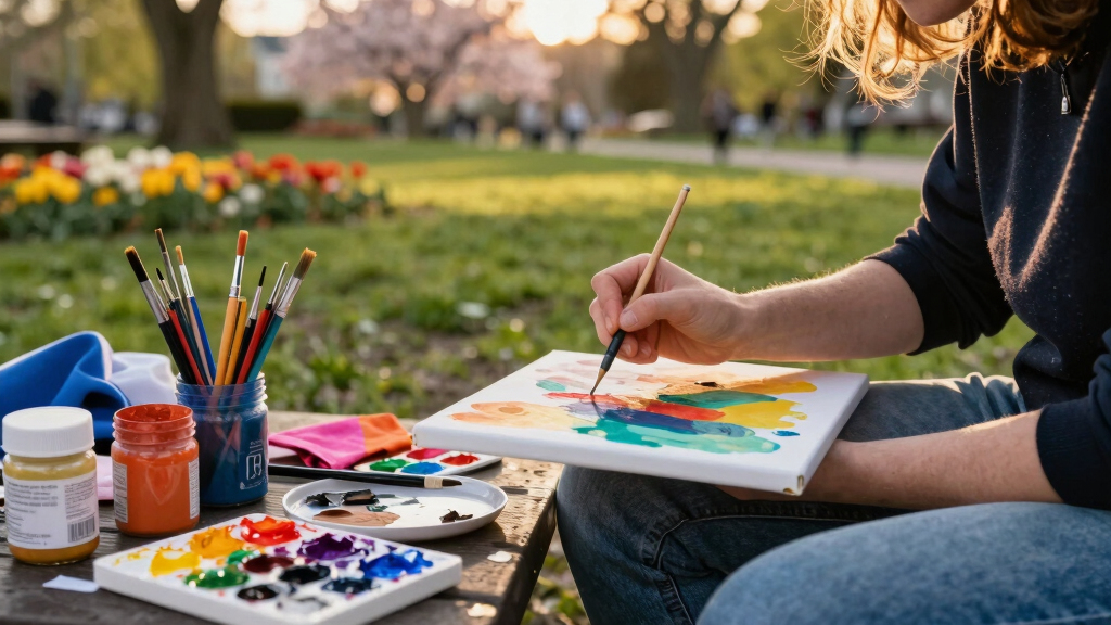 outdoor craft supplies for spring
