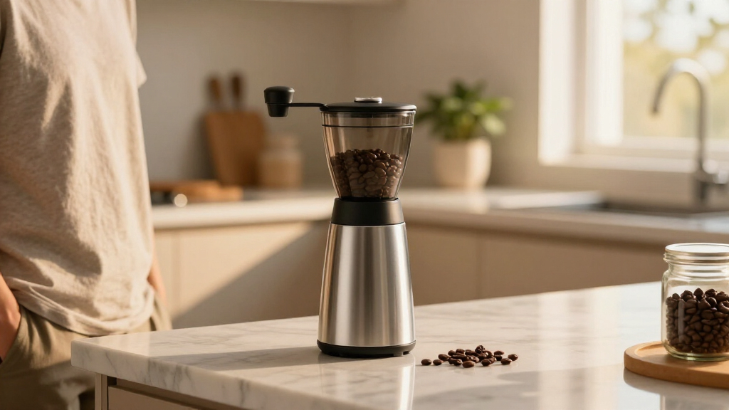 premium coffee grinder for home barista