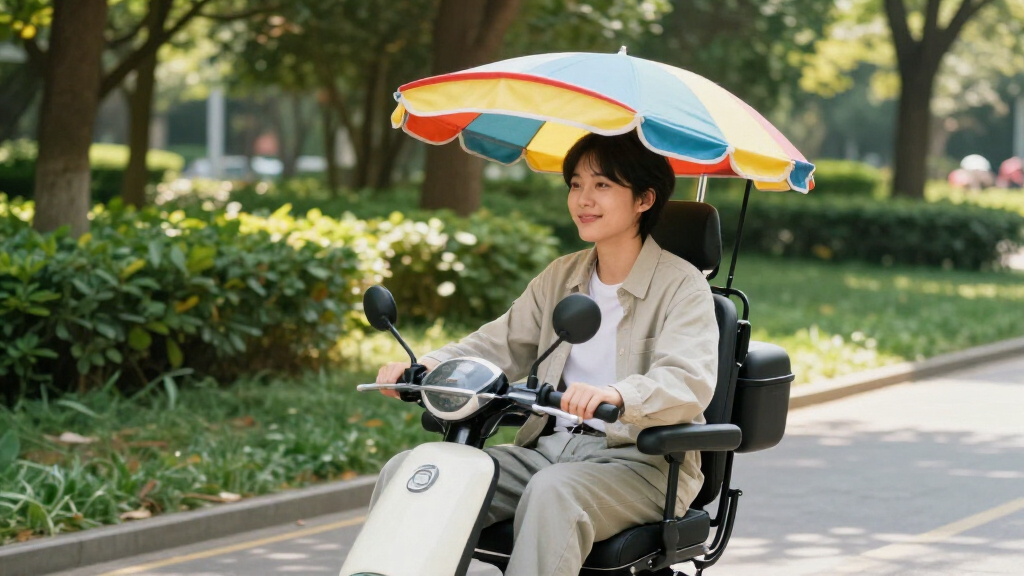 mobility scooter sun canopy