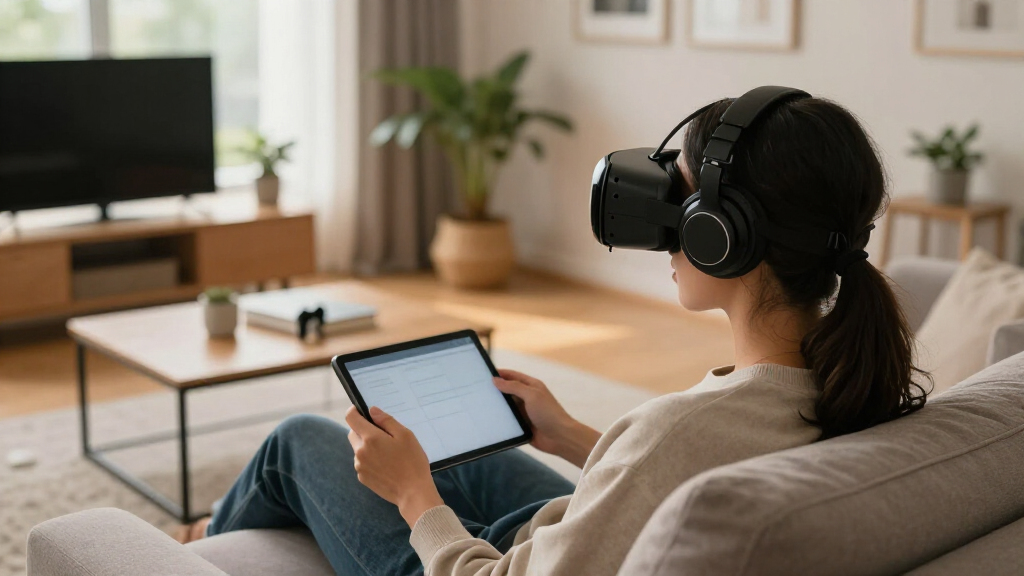 vr friendly over ear headphones