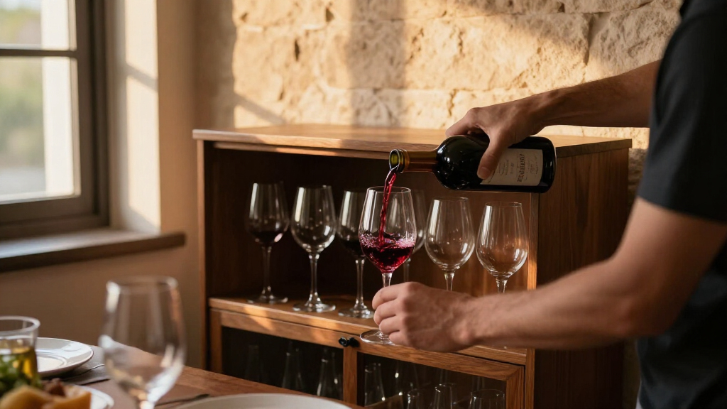 best stemware storage cabinets for dining rooms