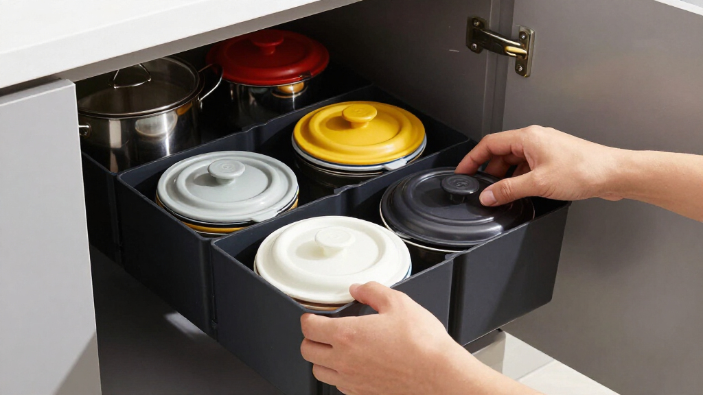 best pot organizers for deep cabinets