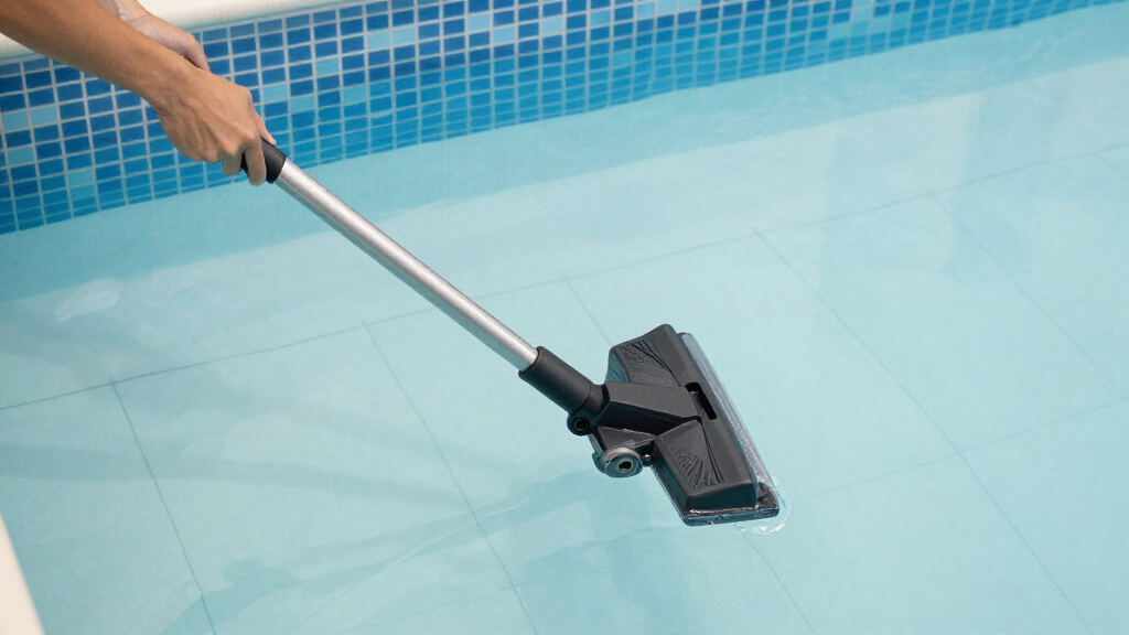 manual pool vacuum head