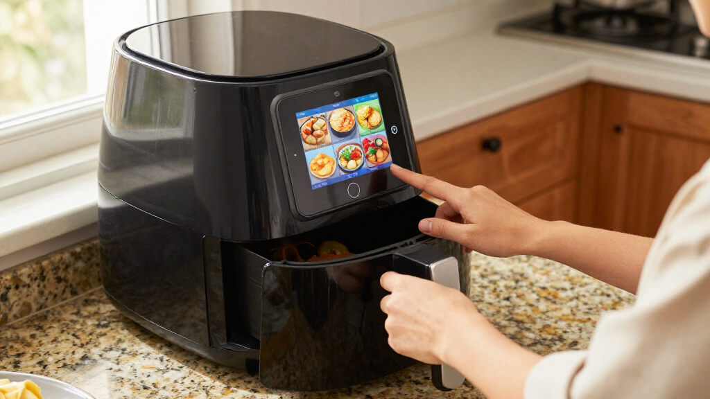 air fryers with digital touchscreen