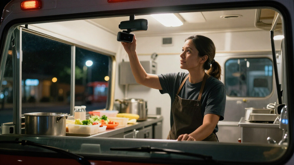 best night vision dash cams for food truck owners