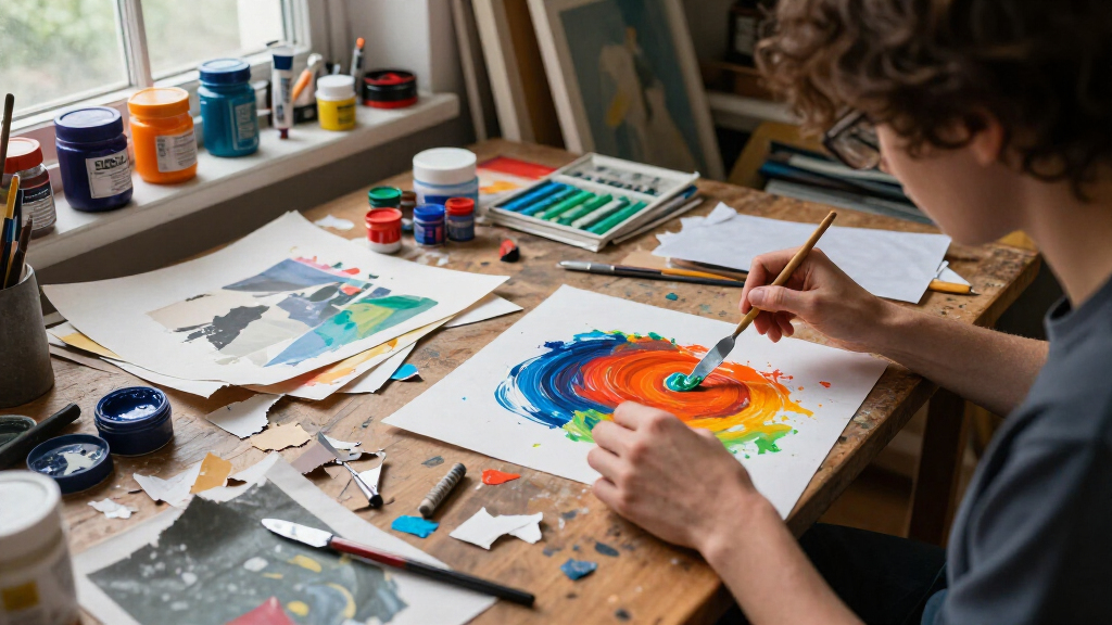 art supplies for mixed media